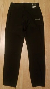 NWT Hurley Men's Bootcamp Block Logo Active Performance Joggers- Black - Small - Picture 1 of 19