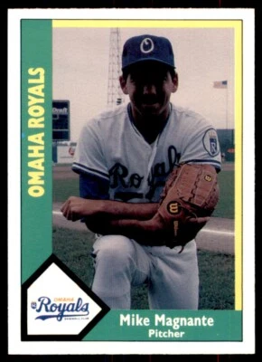 1990 CMC Omaha Royals Mike Magnante Omaha Royals #6 - Image 1 of 2
