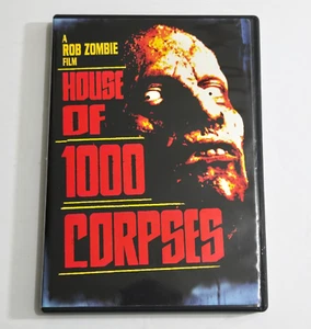 House of 1000 Corpses DVD 2002 WS Rob Zombie Sid Haig Sheri Moon - Picture 1 of 4