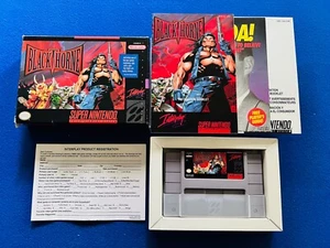 Blackthorne Super Nintendo SNES 100% Komplett CIB Handbuch Box Registrierung - Bild 1 von 15