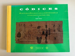 CODICES Y PINTURAS TRADICIONALES INDIGENAS - JOAQUIN GALARZA-RARE HARDCOVER BOOK - Picture 1 of 10