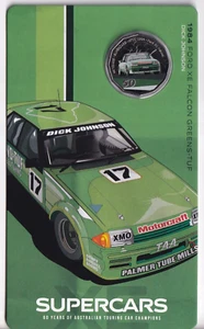 AUSTRALIAN: 2020 50 CENT SUPERCARS 1984 FORD XE FALCON GREENS - TUF COIN #M1621 - Foto 1 di 2