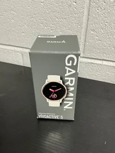 Garmin - vvoactive 5 GPS Smartwatch 42 mm Fiber-reinforced polymer - Gold Al... - Zdjęcie 1 z 7
