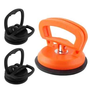 3X Dent Puller Car Body Panel Suction Cup Set Repair Removal Tool Kit - Picture 1 of 8