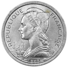 REUNION 1 Franc 1948 Aluminum BU 'Winged Liberty'