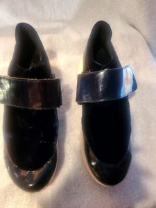 FREE PEOPLE DARK BLUE WEDGE/SHOES SIZE 11 ATHLETIC - Picture 1 of 6