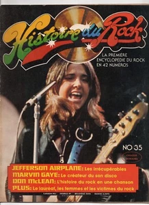 Histoire Du Rock 1975 No. 35 Vintage French Music Magazine - Picture 1 of 1