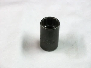 Cornwell Tools 11/16" 12 Point 1/2" Drive Shallow Impact Socket T3122B - Foto 1 di 4