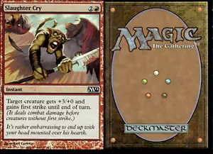 Magic the Gathering -MTG- Slaughter Cry Foil - Picture 1 of 1