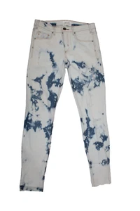 McGuire Light Wash Tie Dye Acid Wash Slim Jeans USA Größe 27 - Bild 1 von 8