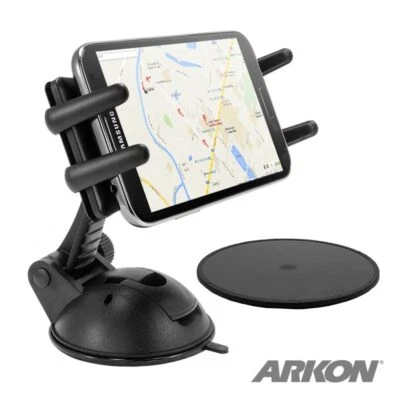 ARKON SM678 Car Dash / Windshield Sticky Suction Cup Mount for iPhone,Smartphone - Image 1 of 4