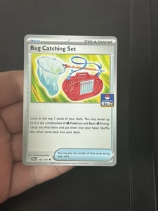 Pokemon Asia Exclusive Gym Promo Bug Catching Set 143/167 Twilight Masquerade - Picture 1 of 3
