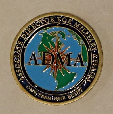 Central Intelligence Agency CIA Associate DIR Military Affairs Challenge Coin - Image 1 of 4
