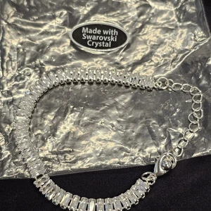 Swarovski Tennisarmband Damen Kristall Baguette - Bild 1 von 4
