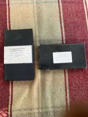the X-Files VHS lot. Screener, Advanced Copy. Rough Cut. Pilot Episode - Image 1 of 4