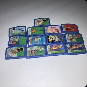 Leap Frog Leapster Assorted Video Games Lot Of 13 Scholastic Disney 1 Grade & +  - Picture 1 of 10