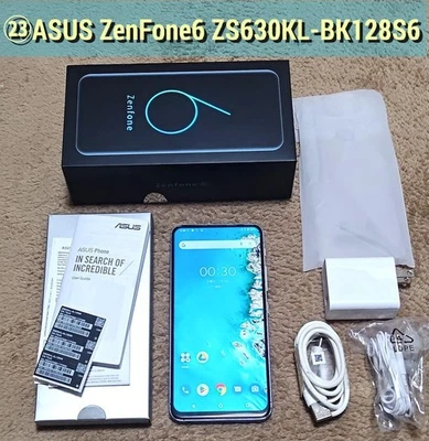 ASUS ZenFone 6 ZS630KL 128GB Twilight Silver Dual Sim Unlocked Sim Free - Image 1 of 4