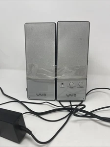 Sony Vaio kabelgebunden VGP-SP1A Computer Lautsprecher alle notwendigen Kabel/Kabel enthalten - Bild 1 von 4