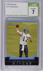 Bowman #113 Philip Rivers CSG 7 2004 - Imagen 1 de 2