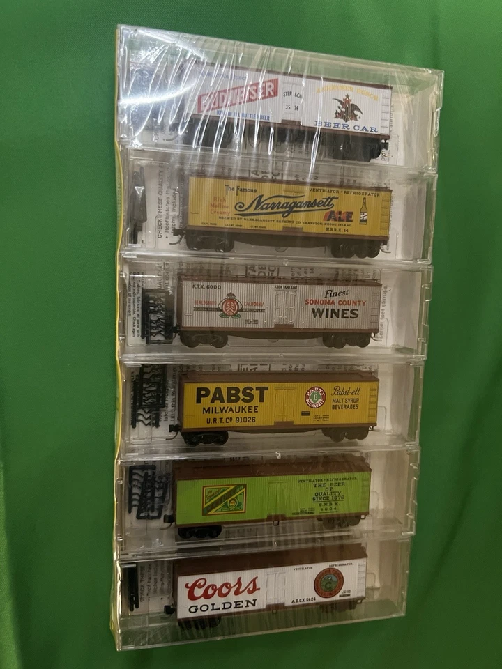 KD 47032-2 PAQUETE DE SEIS BEBIDAS 40' Frigoríficos de madera SELLADOS ESCALA N NUEVO Foto 1 de 4