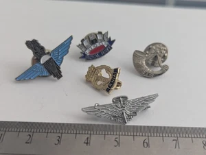 Small Military Pin Badges Lot Of 5 - Picture 1 of 6