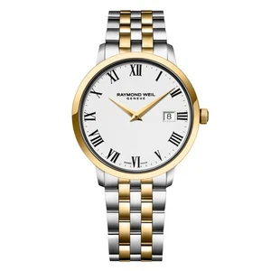 Raymond Weil Toccata Watch. Mens two colour Bracelet Watch PREOWNED - Picture 1 of 1