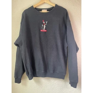1994 Dr. Seuss Cat in the Hat Crewneck Sweatshirt Embroidered Vintage XL - Picture 1 of 4