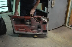 1963 64 C-2 Corvette driver side door shell in good shape - Picture 1 of 5