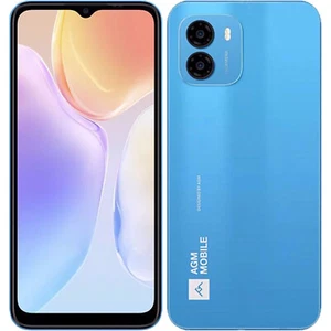AGM Note N1 4G Vivid Blue 128GB + 8GB Dual-Sim Factory Unlocked Global NEW - Picture 1 of 3
