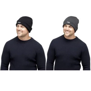 Gorro Gorro Tejido Turn Up GL219 con Revestimiento Thinsulate Genuino - Imagen 1 de 3