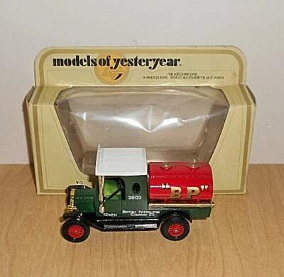 Matchbox MODELS OF YESTERYEAR Y3-4.A iss.2 1912 FORD MODEL "T" TANKER "BP" - Image 1 of 4