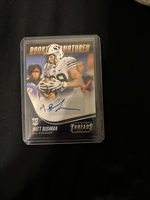 Matt Bushman 2021 Panini Chronicles Draft Picks Threads Rookie Signatures Auto 