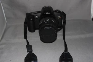 Canon EOS Rebel G Camera Set w/ Quantaray AF 28-90mm f/3.5-5.6 lens - Picture 1 of 3