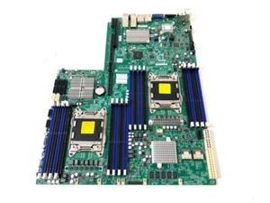 SuperMicro System Mother Board X9DRW-7TPF Dual Socket LGA E5-2600, 2x 10Gb - Picture 1 of 6