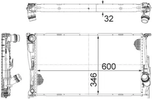 MAHLE Kühler Wasserkühler Motorkühlung Motorkühler BEHR *** PREMIUM LINE *** - Bild 1 von 4