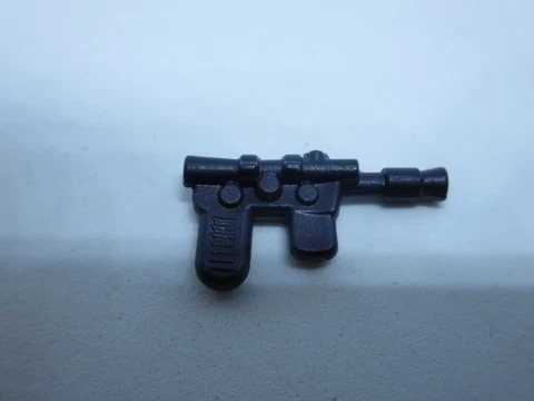 Black Han Solo Gun/Blaster Weapon VERY CLOSE Replacemen Star Wars for Vintage MP Cover