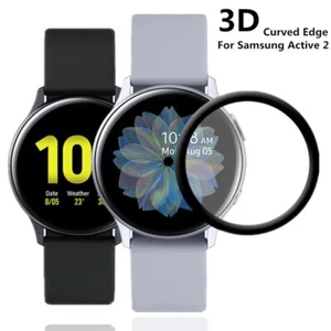 Soft Glass Screen Protector For Samsung Watch Active 2 40/44 Watch 4/5/6/7 Ultra - Picture 1 of 20