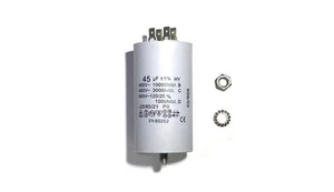 CONDENSADOR DE FUNCIONAMIENTO DEL MOTOR 45μF / 45UF / 45 MICRO-FARAD 400V 450V 500V 4 TERMINALES - Imagen 1 de 1
