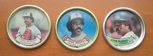 TOPPS BASEBALL COINS   EDDIE MURRAY   LOT OF 3   BALTIMORE ORIOLES    1987-1989 - Picture 1 of 4