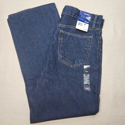 Mens Vintage Basic Editions Relaxed Fit Denim Jeans Kmart Brand Cotton 31x30 NWT - Image 1 of 4