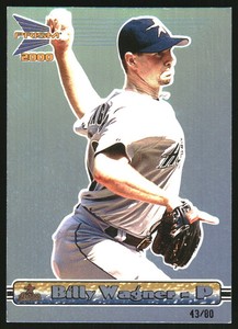 2000 Pacific Prism Holographic Blue #66 Billy Wagner /80