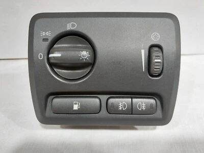 2001 to 2003 Volvo S60 V70 XC70 Headlight Switch Fuel Fog #6 Gray 8645714 - Image 1 of 4