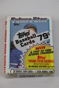 NEU SEALED 1989 Topps Cello Pack #742 Mike Harkey Chicago Cubs Future Star - Bild 1 von 2