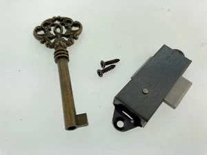 Gradfather Clock Door Key and Lock set - Picture 1 of 6