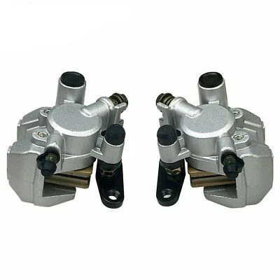 Left Right Front Brake Calipers for Suzuki Eiger 400 Vinson 500 LTA500 2002-2007 - Imagem 1 de 4