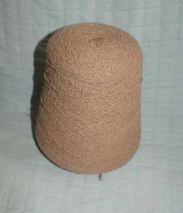 Hilo de cono camel bronceado Boucle Phoenix Age tejido artesanal ganchillo envío rápido - Imagen 1 de 7