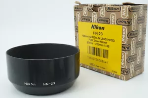 Nikon HN-23 Nikkor 62mm Screw In Metal Lens Hood For 85mm F1.8 AF-D Lens #B085 - Picture 1 of 10