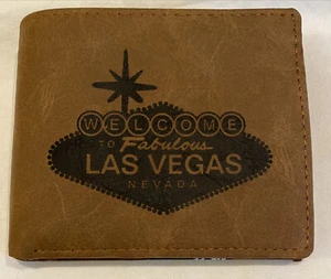 True Gear Las Vegas Geldbörse aus echtem Rindsleder mit Doppelfaltung neu neu mit Etikett - Bild 1 von 4