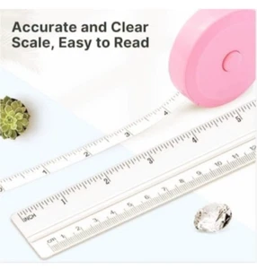3 Pack Tape Measure Retractable Measuring for Body Fabric Sewing Tailor Knitting - Picture 1 of 4