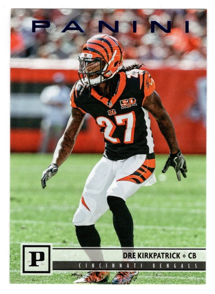 Dre Kirkpatrick - Cincinnati - Blue Knight (NFL) 2018 Panini Football # 62 Mint - Image 1 of 1